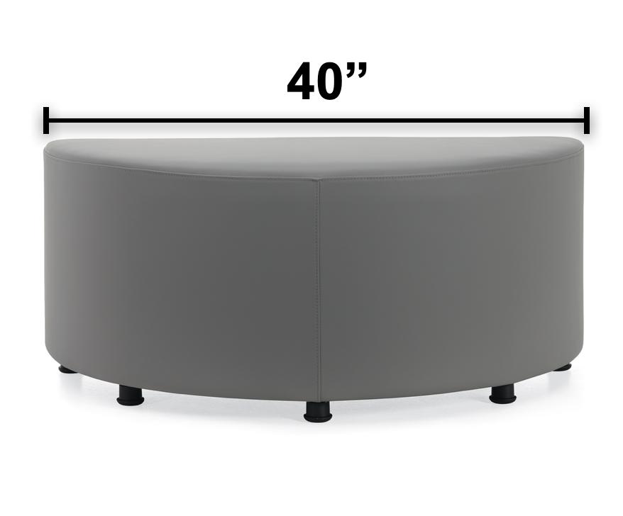  Offices To Go Modular 9 Piece Collaborative Lounge Seating Configuration (Fabric & Vinyl Options!) 
