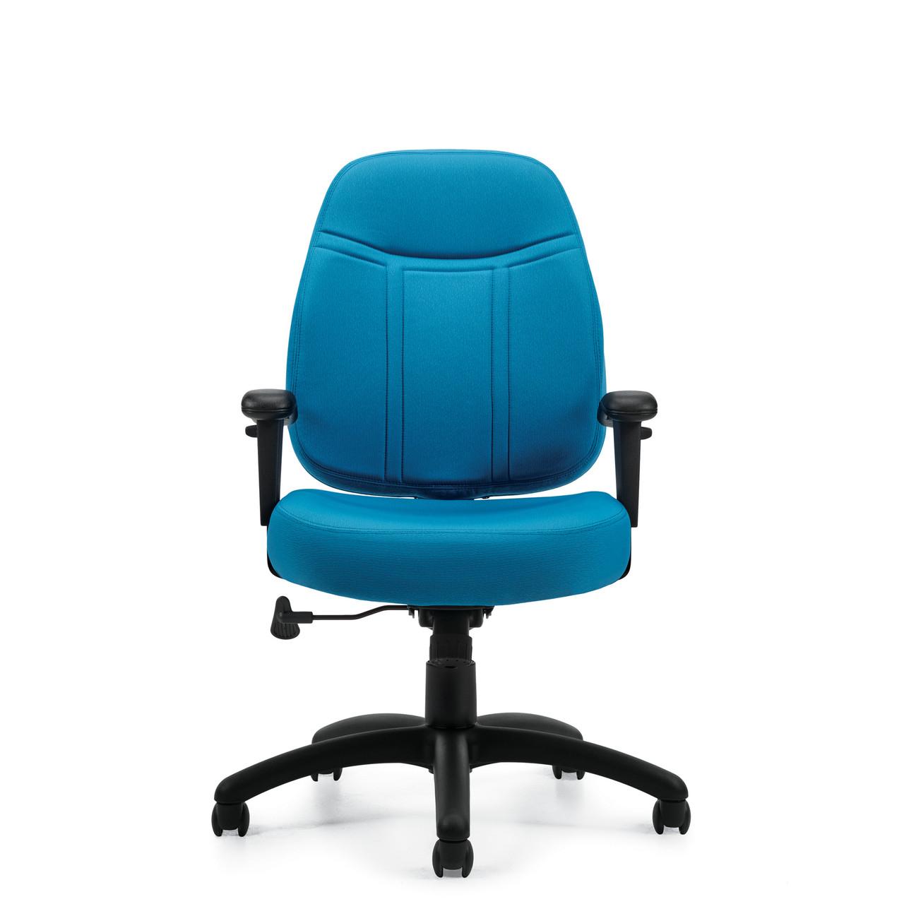 Offices To Go Mid Back Tilter Chair with Arms OTG11651 (Fabric & Vinyl Options!)