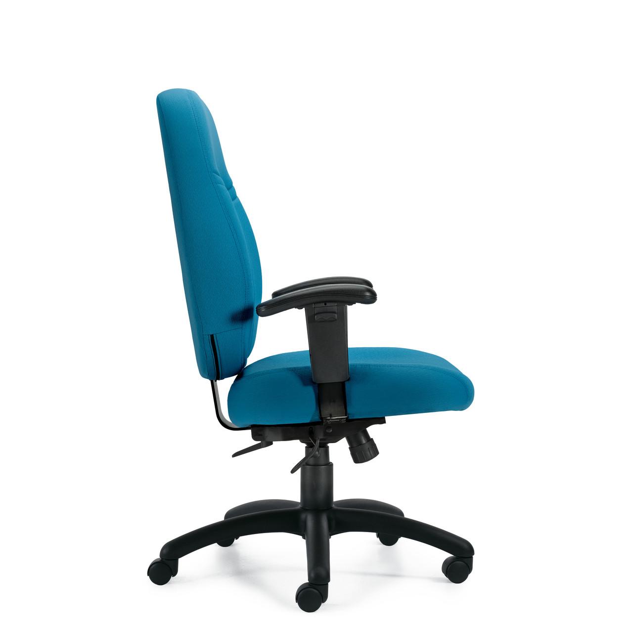 Offices To Go High Back Ergonomic Tilter Chair with Arms OTG11652 (Fabric & Vinyl Options!)