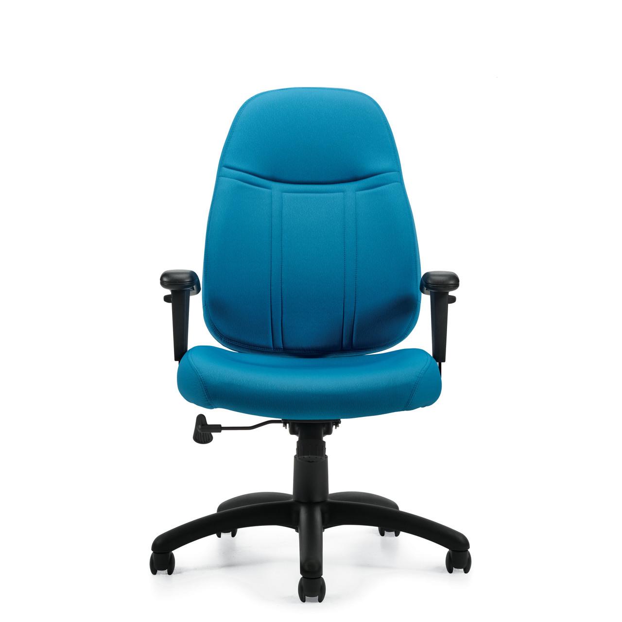Offices To Go High Back Ergonomic Tilter Chair with Arms OTG11652 (Fabric & Vinyl Options!)