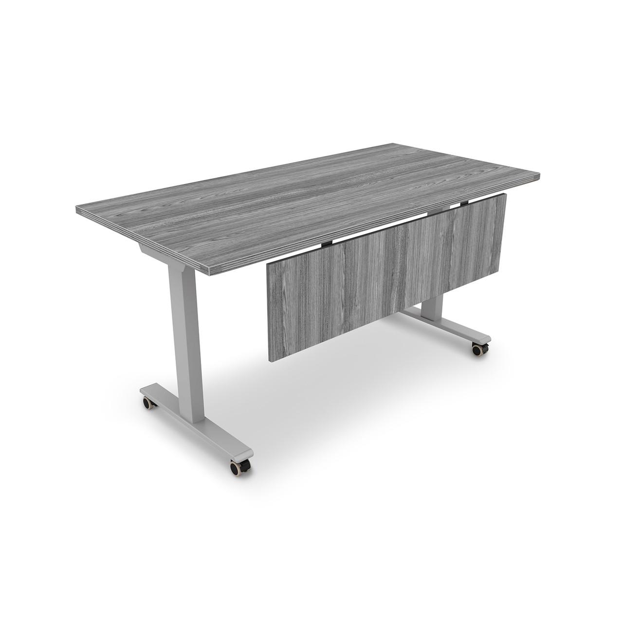  i5 Industries Connect Collection 72"W x 30"D Flip Top Nesting Table with Matching Modesty Panel 