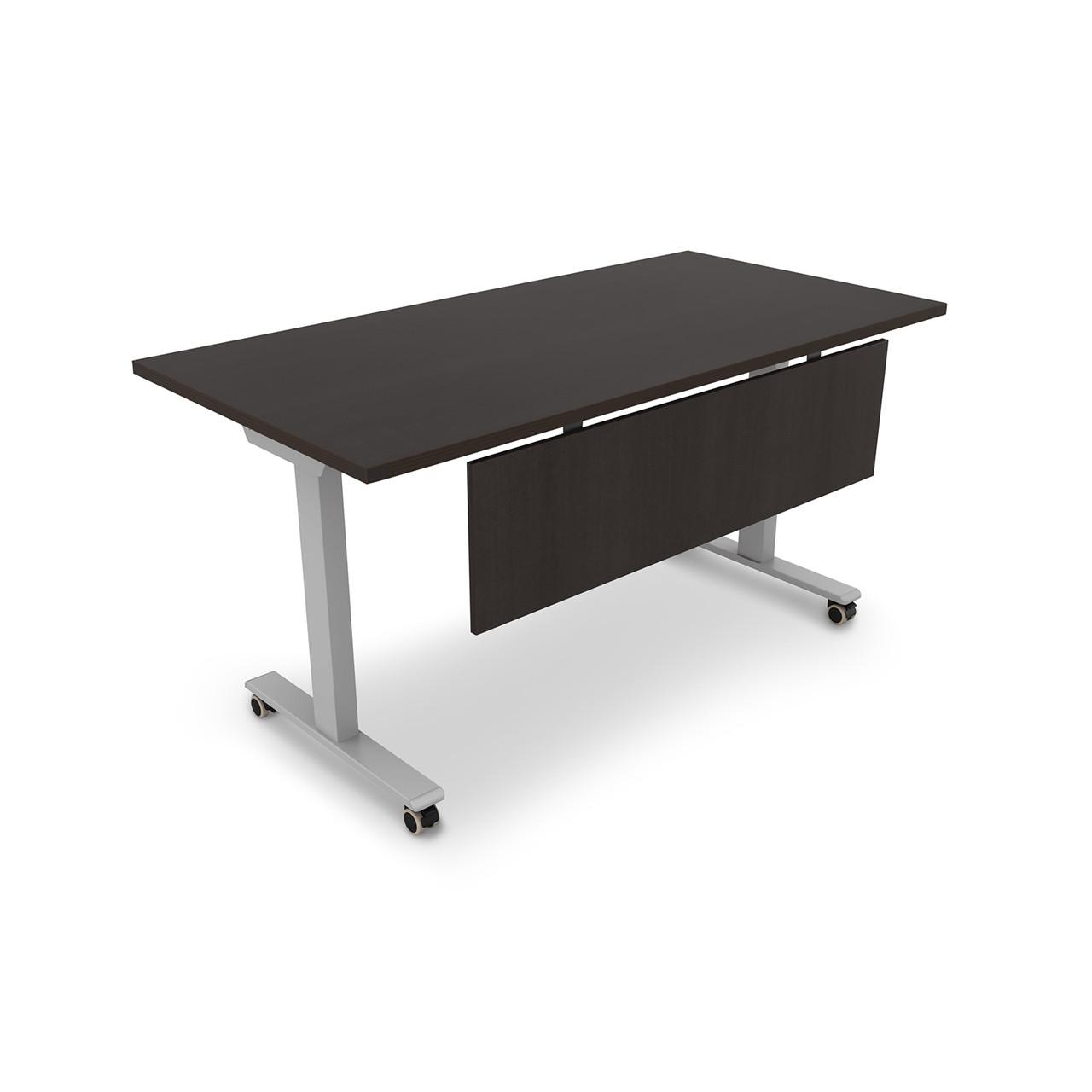  i5 Industries Connect Collection 72"W x 30"D Flip Top Nesting Table with Matching Modesty Panel 