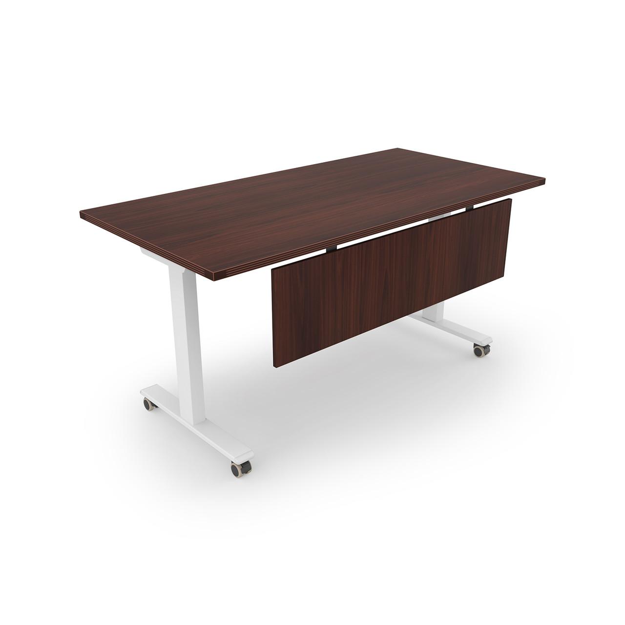  i5 Industries Connect Collection 72"W x 30"D Flip Top Nesting Table with Matching Modesty Panel 