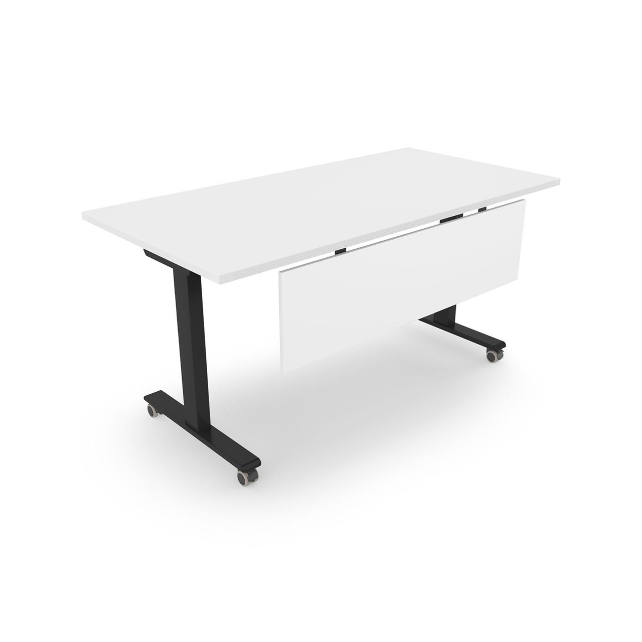  i5 Industries Connect Collection 72"W x 30"D Flip Top Nesting Table with Matching Modesty Panel 