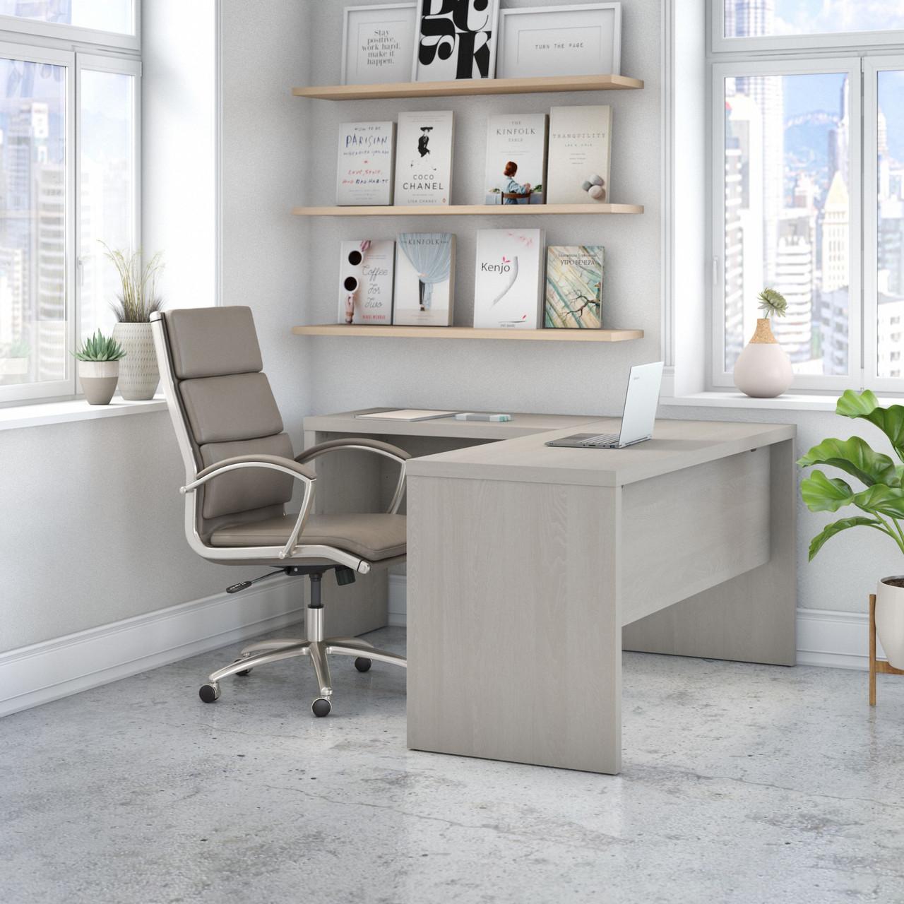  Bush Business Furniture Echo L Shaped Desk 