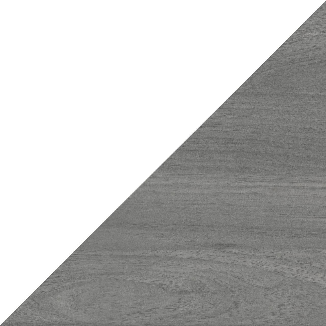  Bush Business Furniture Echo Lateral File Cabinet in Pure White and Modern Gray 