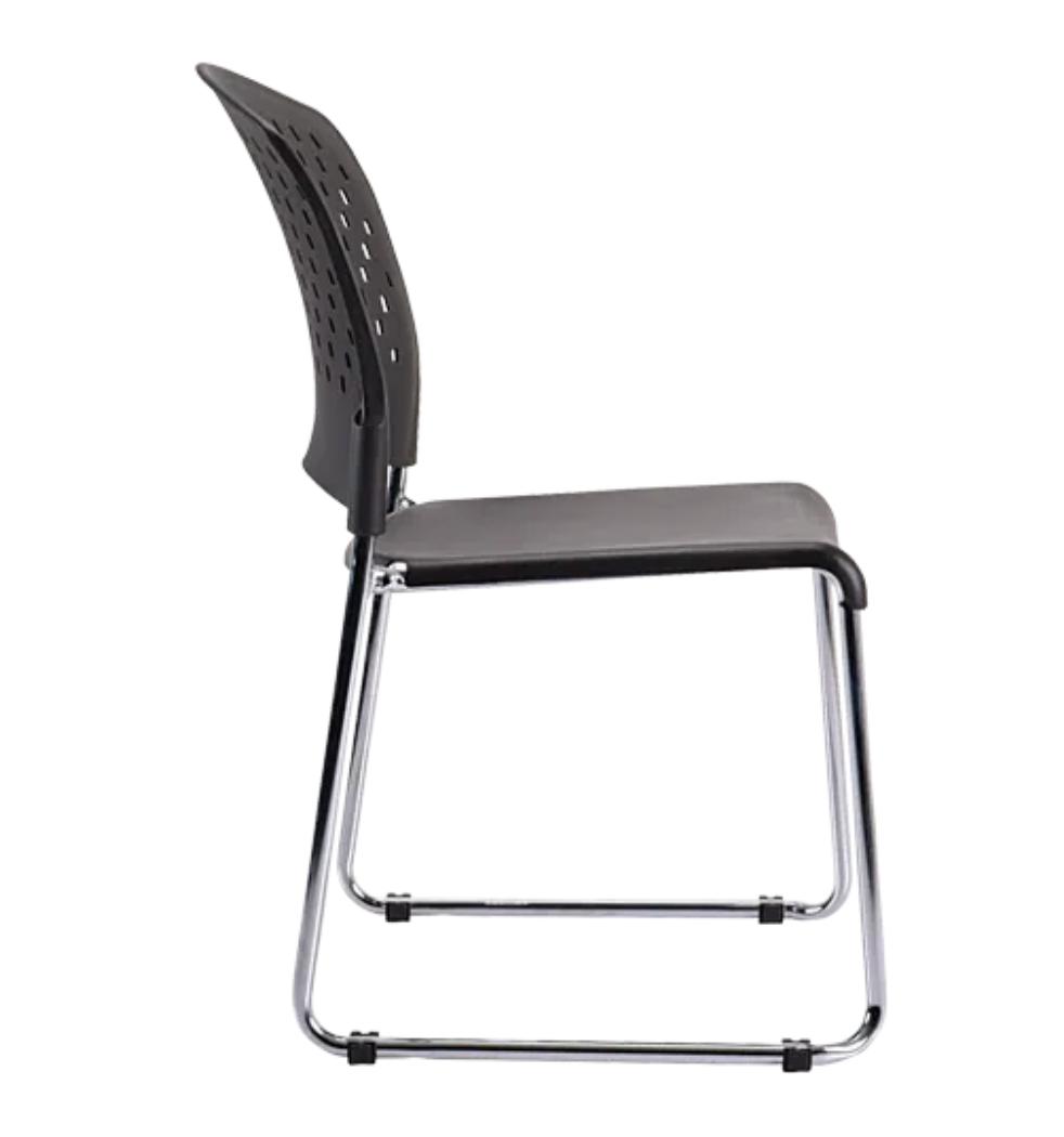 Eurotech Seating Aire Series S4000 Black Stack Chair (4 Pack!)
