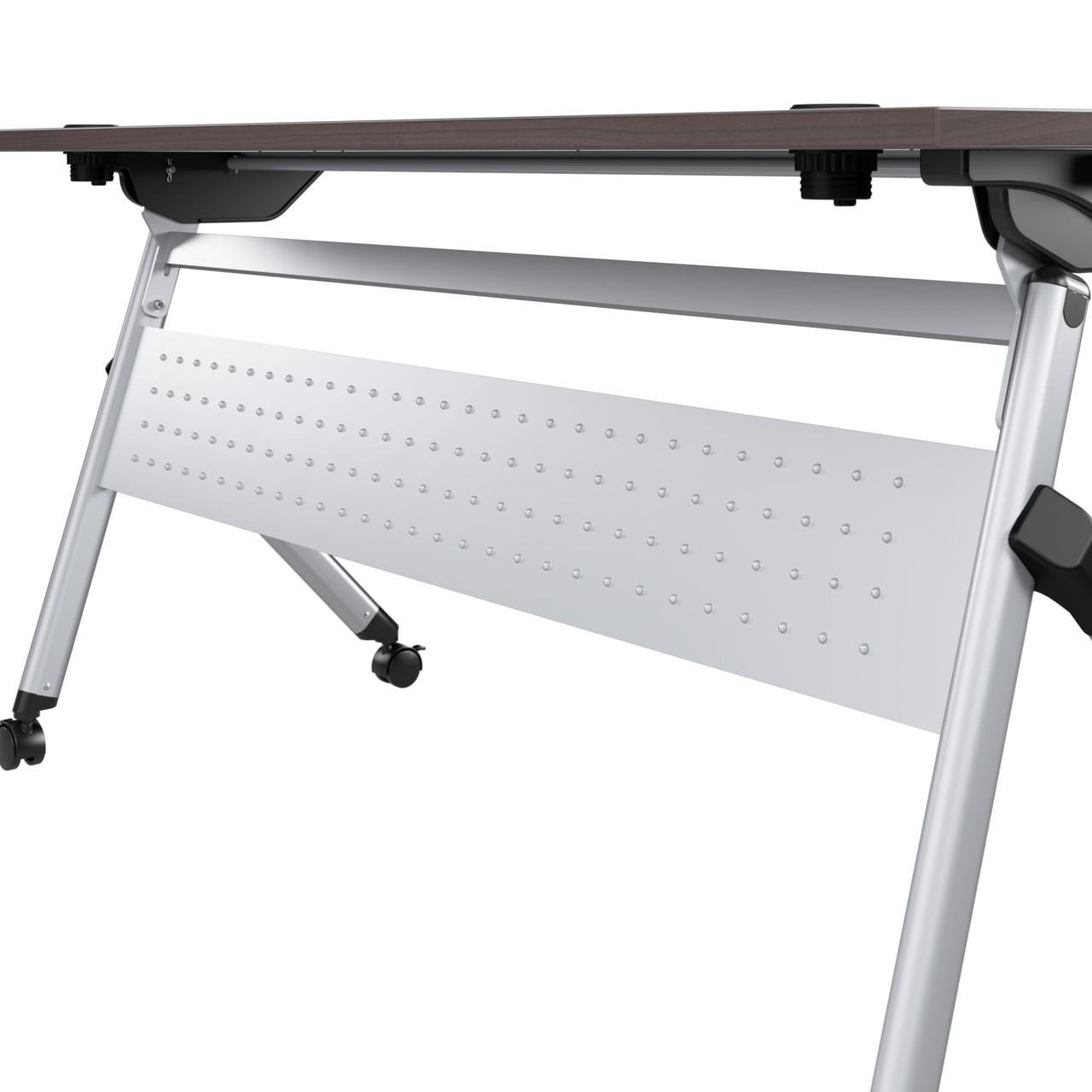  Bush Business Furniture Envision 60W Folding Training Table with Powered Grommets 