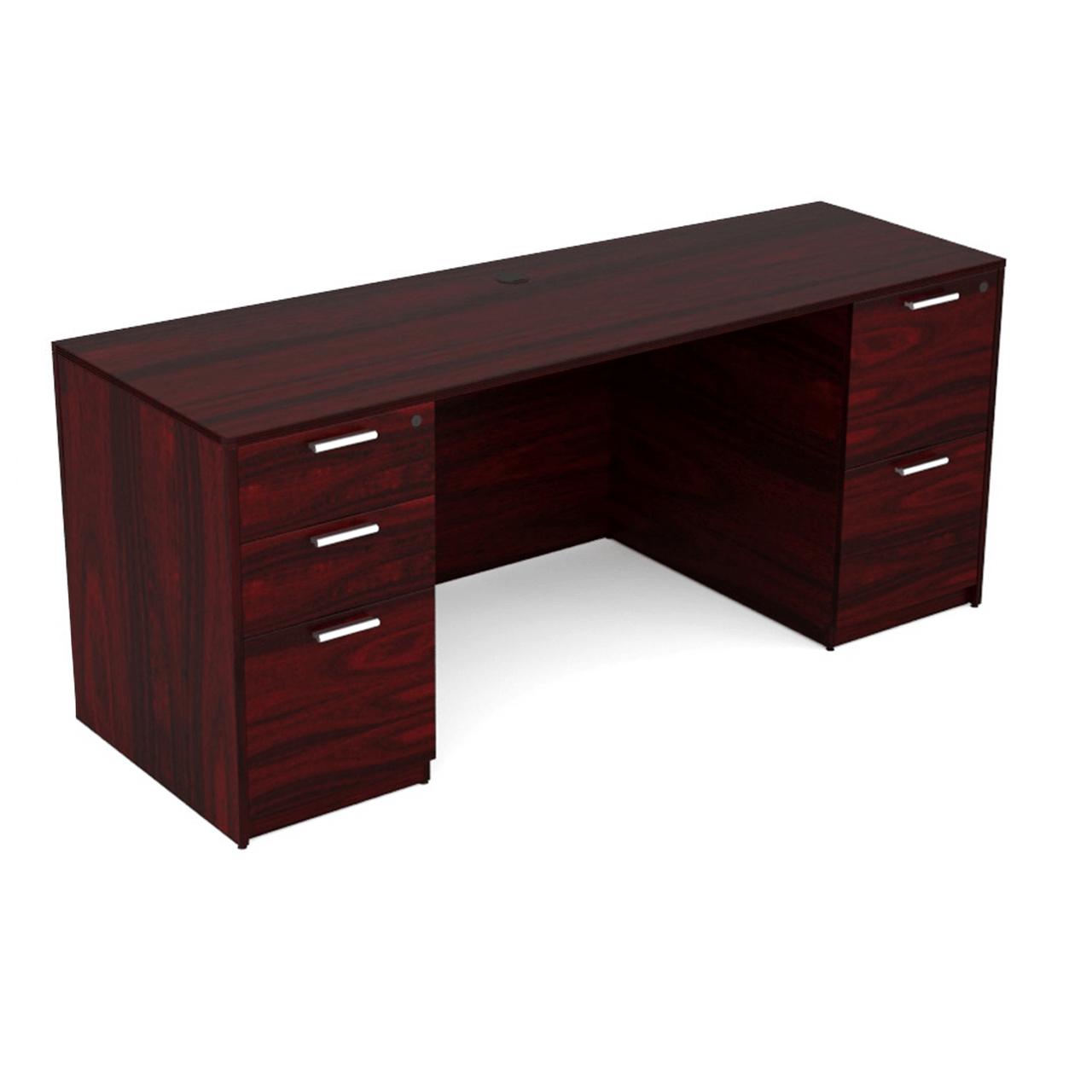  i5 Industries Kai 24x66 Double Pedestal Credenza C2466-6 