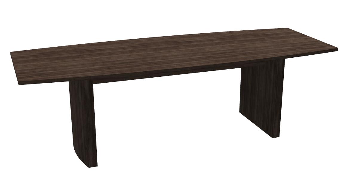 Global Total Office Global Anywhere Collection Boat Shaped Boardroom Table with Arch Bases (Size & Finish Options!) 