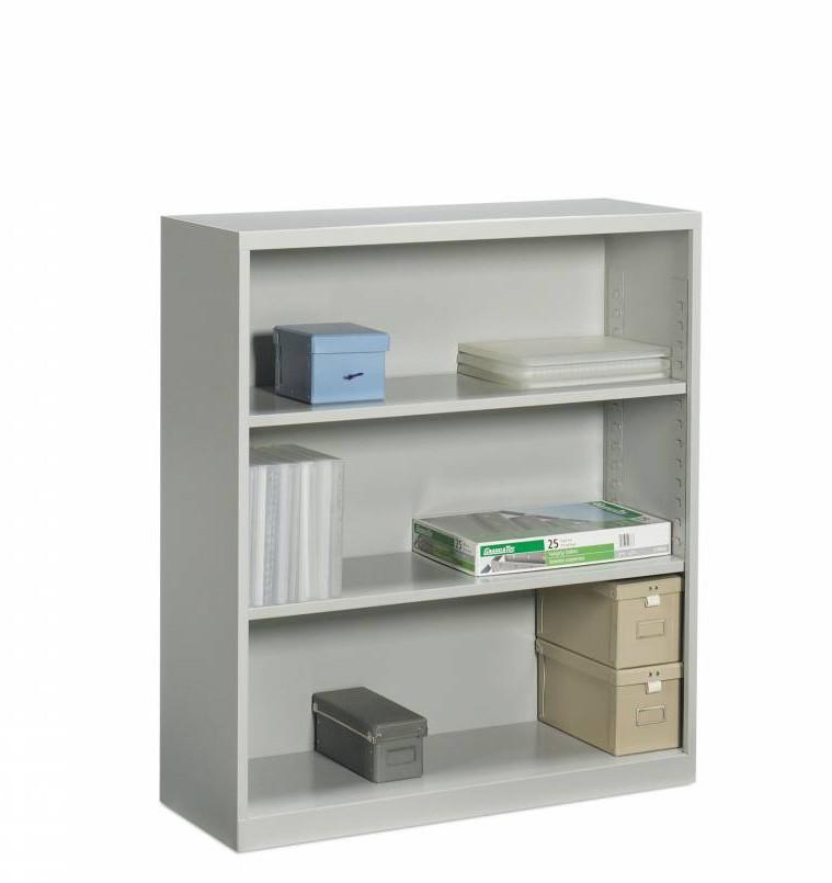 Global Total Office Global 3 Shelf Metal Bookcase 93BC36-3 