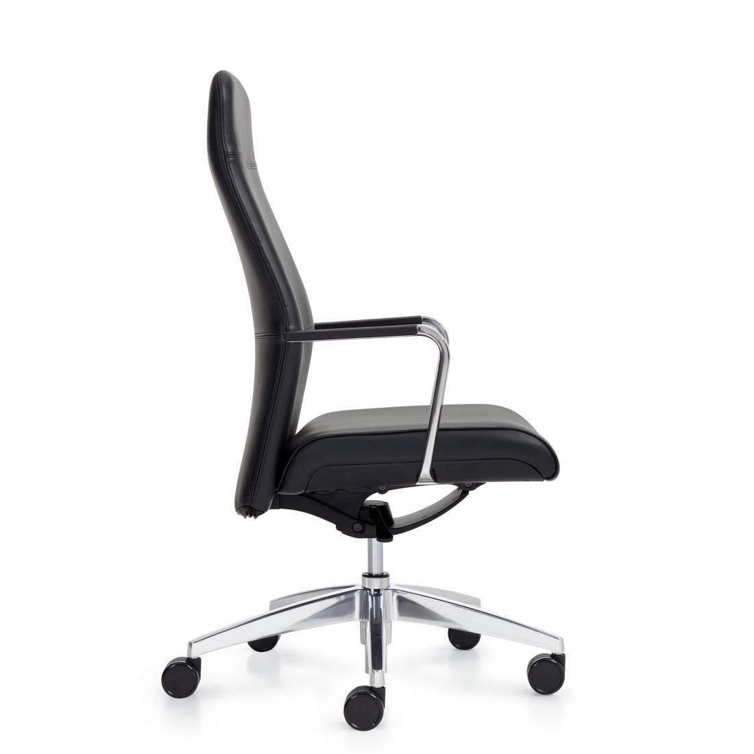 Global Total Office Global Include Series High Back Weight Sensing Synchro-Tilter Office Chair with Arms IN30AHB 