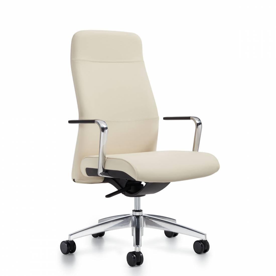 Global Total Office Global Include Series High Back Weight Sensing Synchro-Tilter Office Chair with Arms IN30AHB 