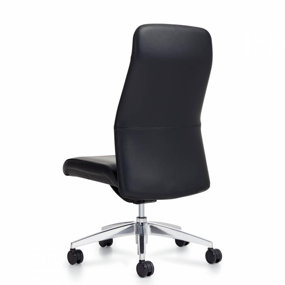 Global Total Office Global Include Series High Back Weight Sensing Synchro-Tilter Armless Chair IN30NHB 