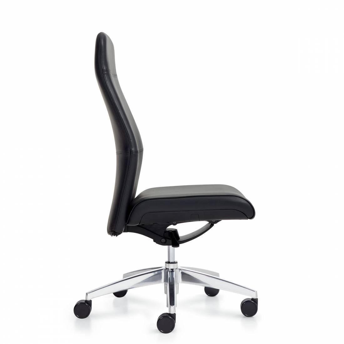 Global Total Office Global Include Series High Back Weight Sensing Synchro-Tilter Armless Chair IN30NHB 