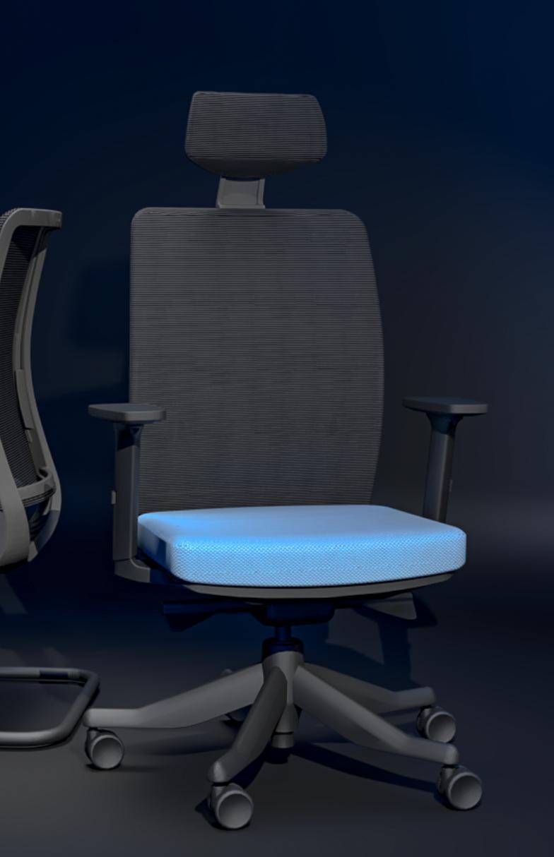 Wyatt Seating Velari Multi-Purpose Mesh Back Office Chair 