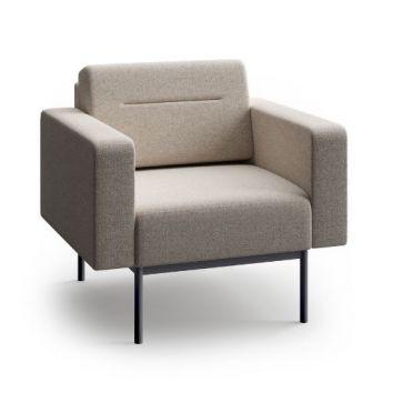  Lesro Darsey Collection Welded Steel Frame Guest Lounge Chair DS1101 