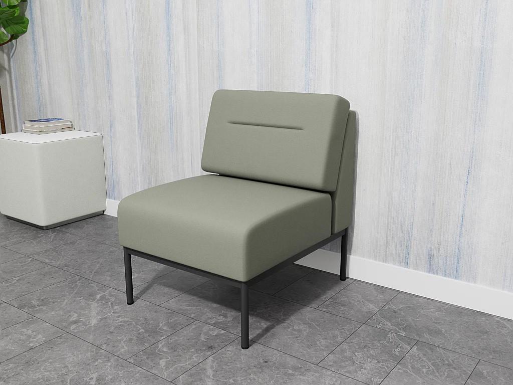  Lesro Darsey Collection Welded Steel Frame Armless Guest Lounge Chair DS1102 