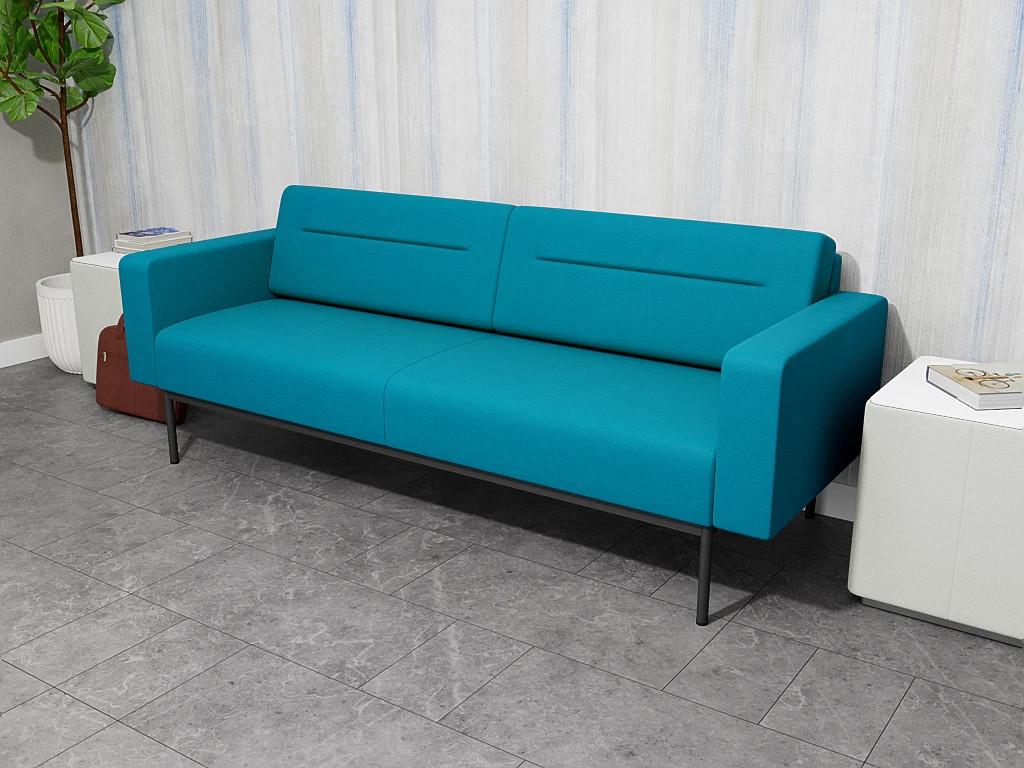  Lesro Darsey Collection Welded Steel Frame 3-Seat Sofa DS1601 