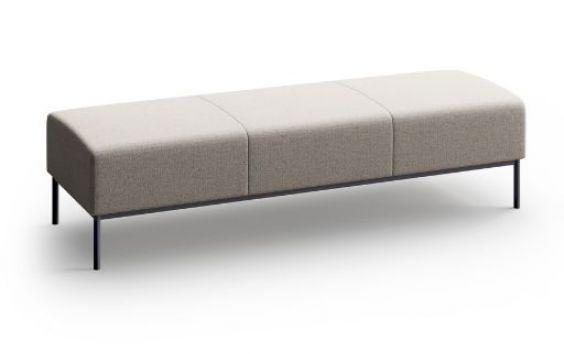  Lesro Darsey Collection 3 Seat Guest Reception Bench DS3001 