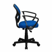  Flash Furniture Blue Computer Chair with Arms 