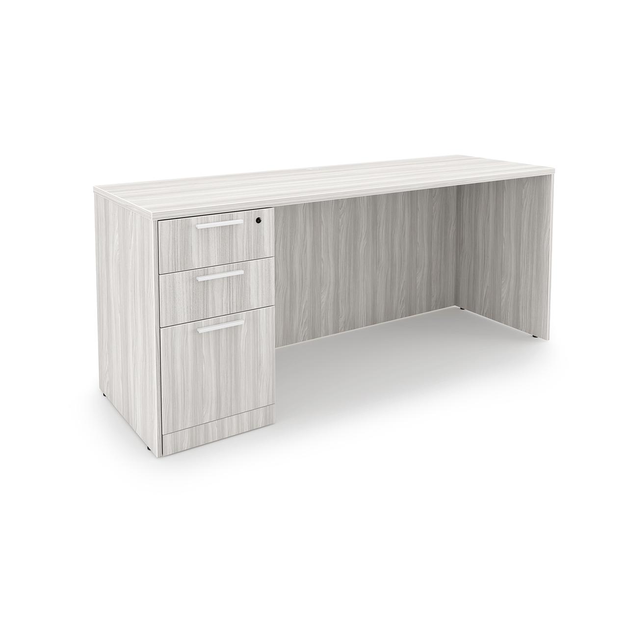  i5 Industries Rayne 24" x 71" Credenza with Box/Box/File Pedestal RN-C2471P-2 