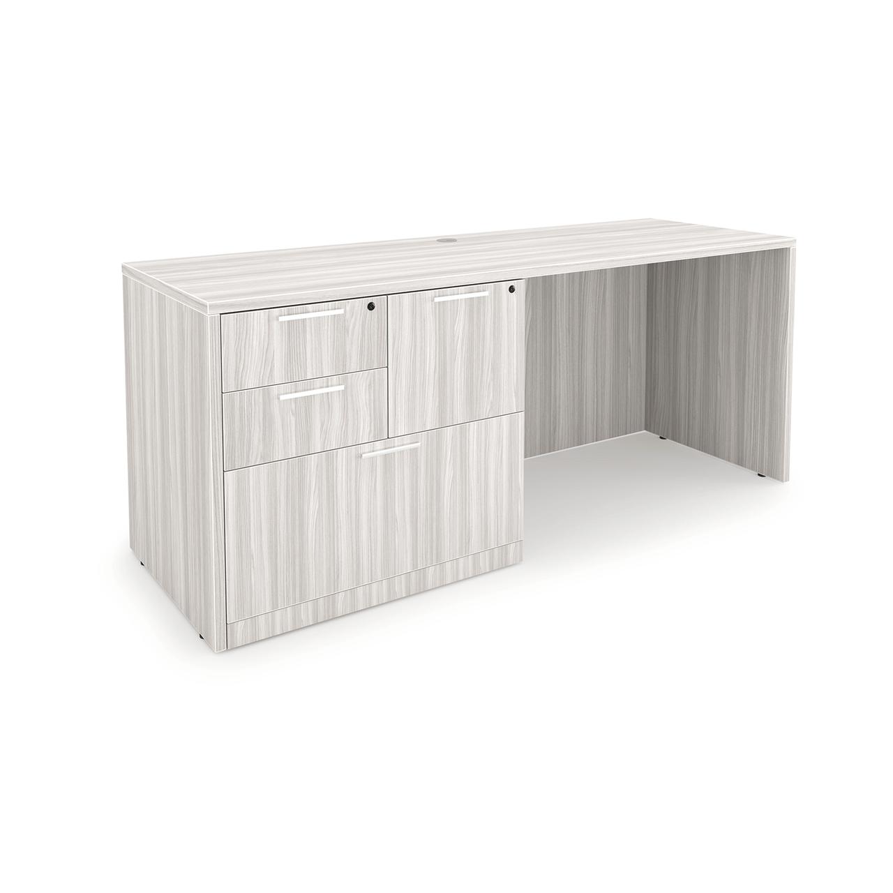  i5 Industries Rayne Collection 24"D x 71"W Mixed Storage and File Credenza RN-C2471P-11 