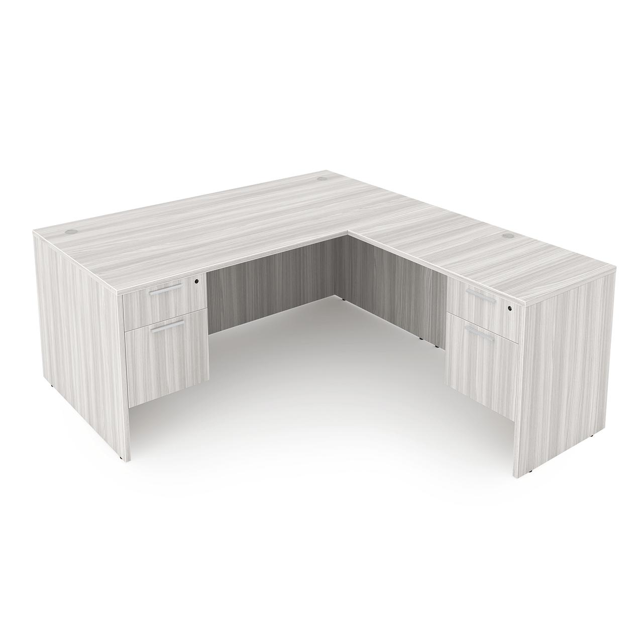  i5 Industries Rayne 71" x 72" Reversible L-Desk with Drawers RN-D7172P-3 