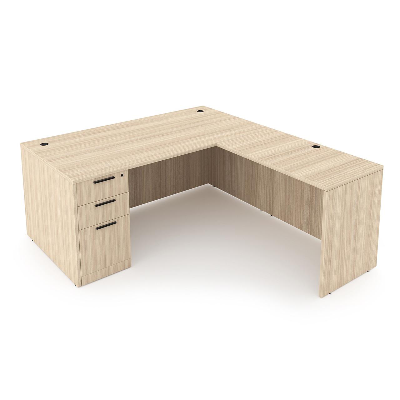  i5 Industries Rayne 60" x 72" Reversible L-Desk with Full Pedestal RN-D6072P-2 