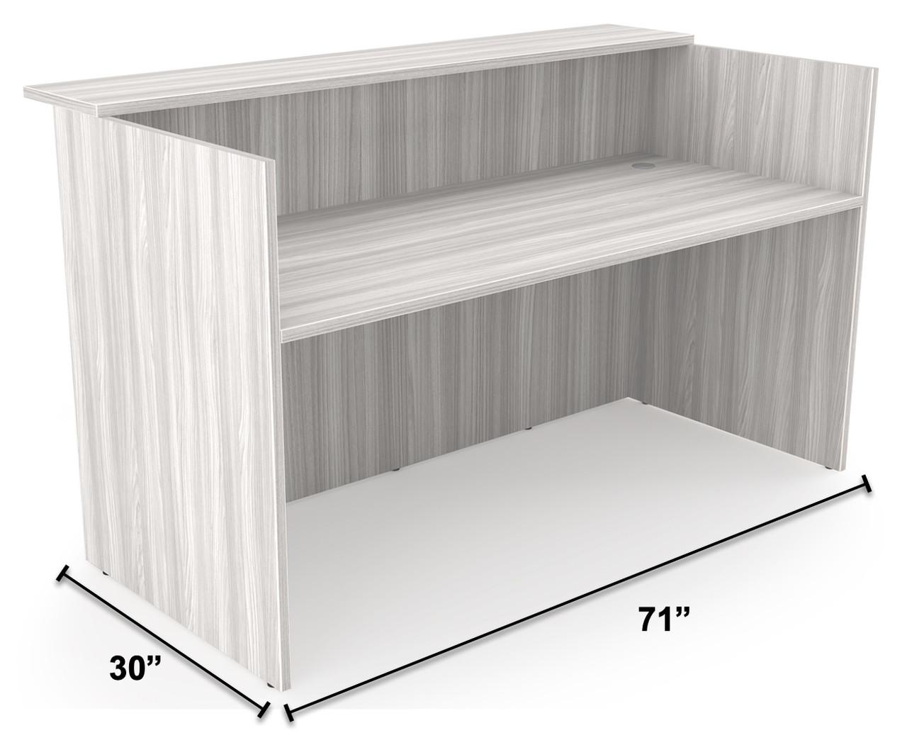  i5 Industries Rayne Collection 71"W Reception Desk Shell RN-RD3071 
