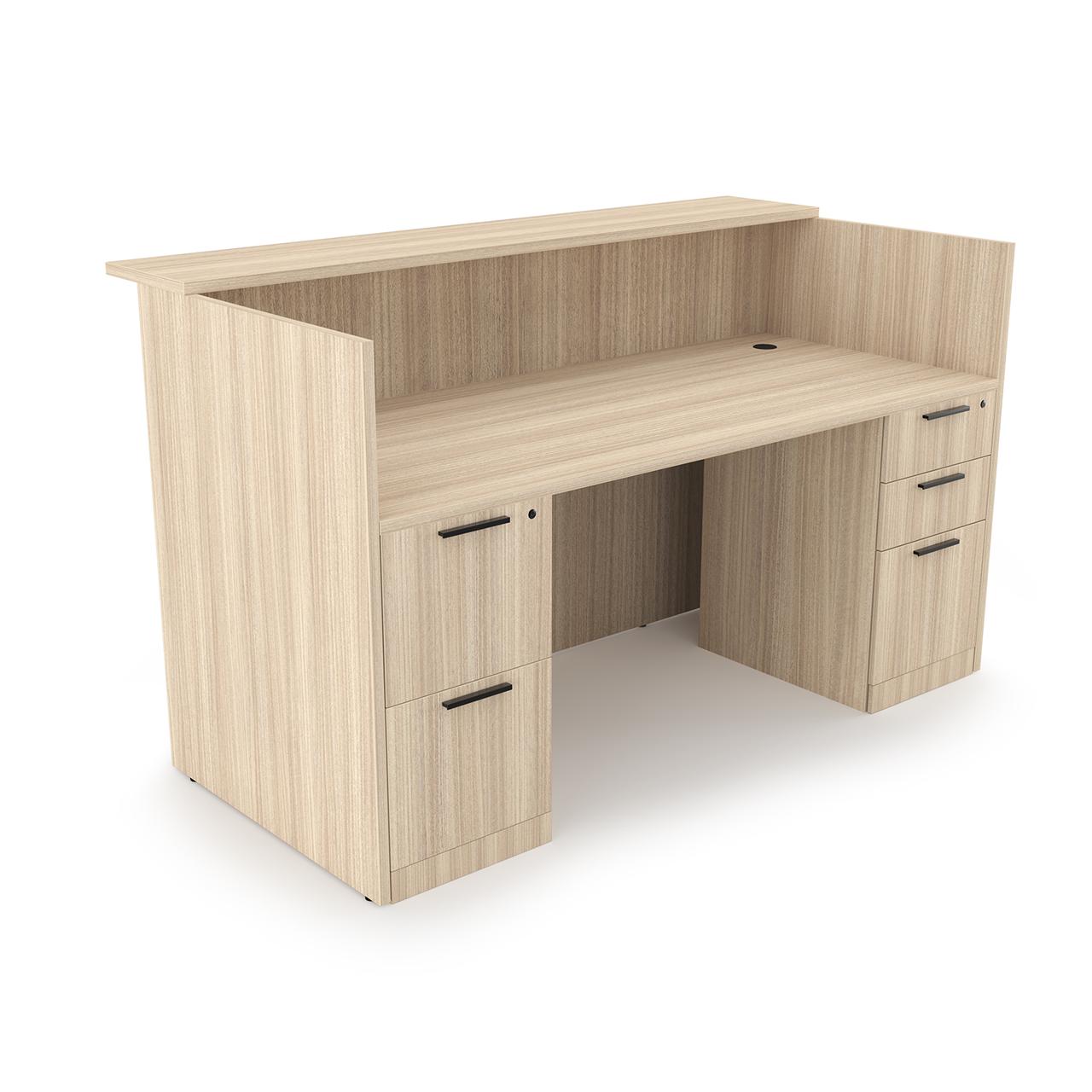  i5 Industries Rayne Collection 71" Reception Desk with Drawers RN-RD3071P-2 