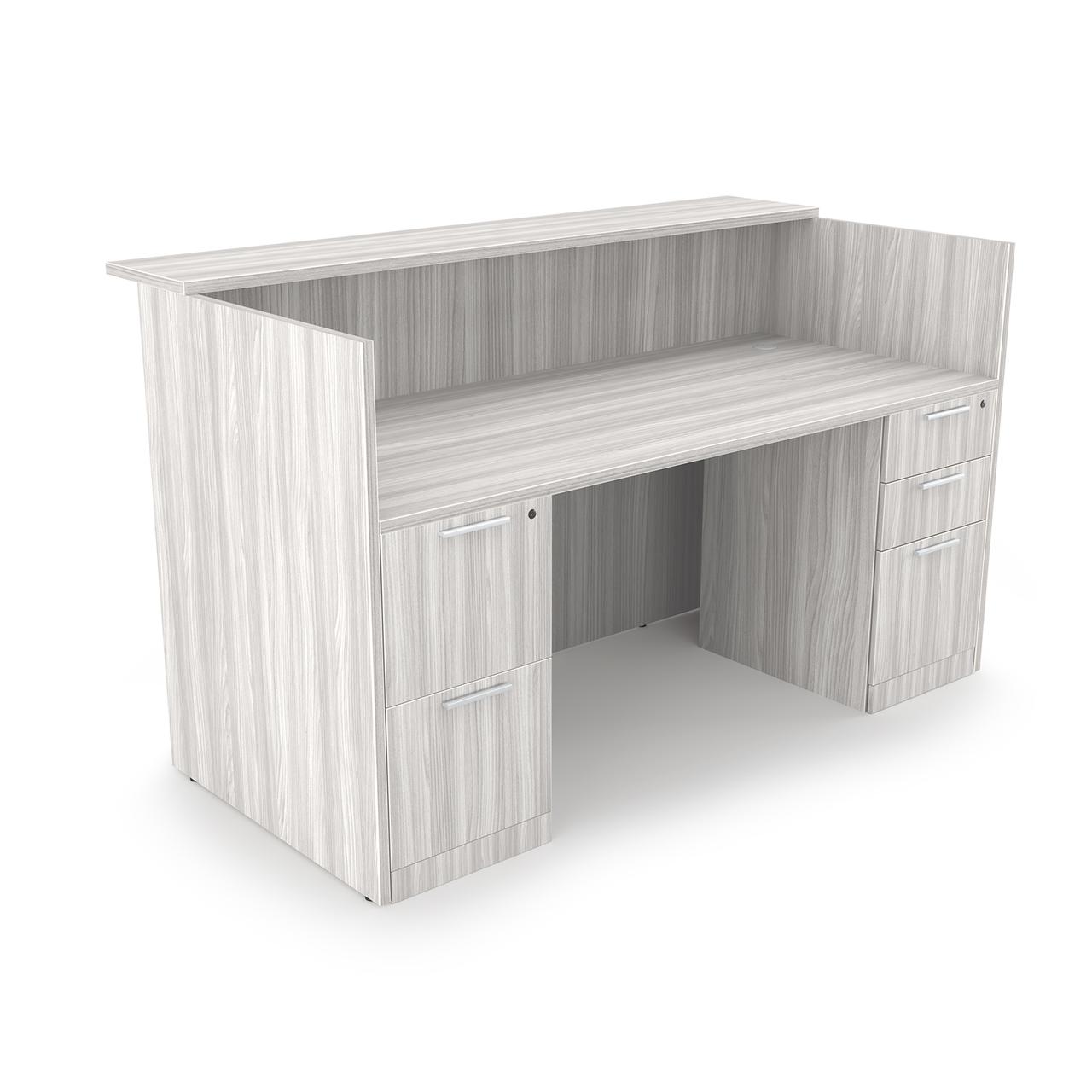  i5 Industries Rayne Collection 71" Reception Desk with Drawers RN-RD3071P-2 
