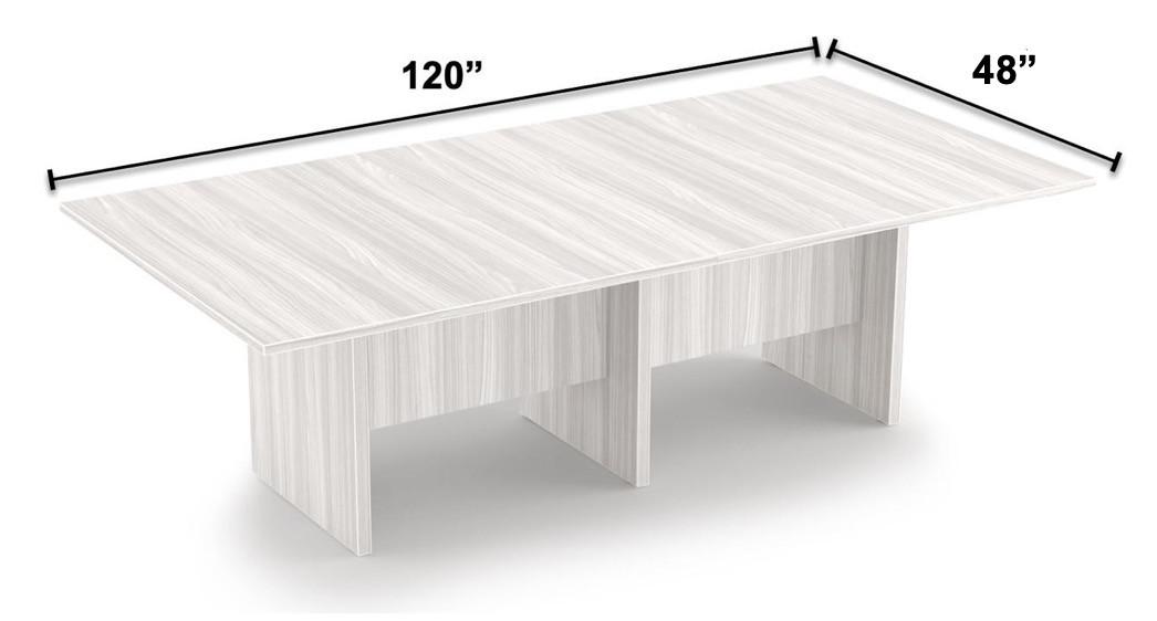  i5 Industries Rayne 10' Expandable Rectangular Conference Table RN-CT120-NP 