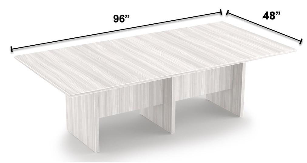  i5 Industries Rayne 8' Expandable Rectangular Conference Table RN-CT96-NP 