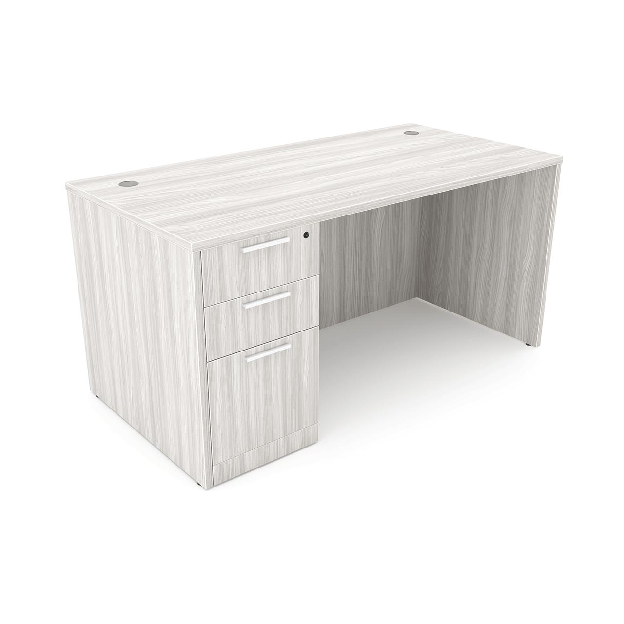  i5 Industries Rayne 30" x 60" Single Pedestal Desk RN-D3060P-4 