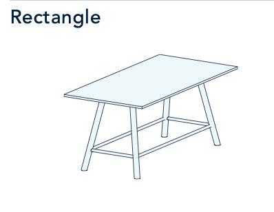  SurfaceWorks Journey Collection Collaborative Standing Table with Footer Bar (Size & Power Options!) 