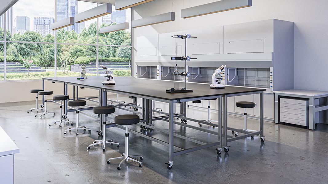  SurfaceWorks Drew Collection Collaborative Standing Table with Dual Foot Supports (Size & Power Options!) 