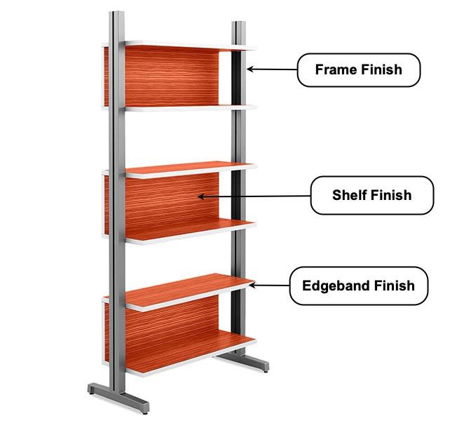  SurfaceWorks Dewey Collection Bookcase RLNBOK36FH 