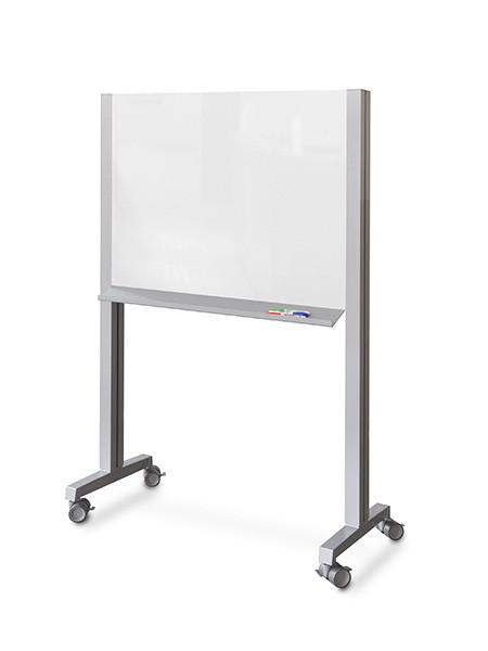  SurfaceWorks Dewey 20"D x 40"W x 63"H Mobile Marker Board Connection Cart 