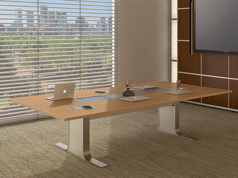  SurfaceWorks Rapport Powered 120" x 60" Modern Conference Table 