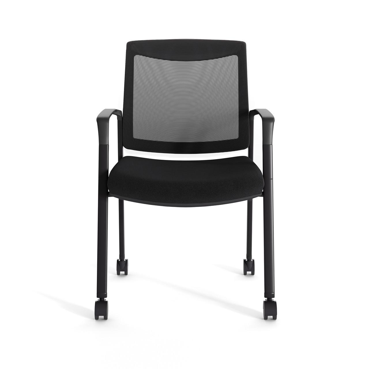  Office Source Duo 2-In-1 Mesh Guest Chair OSSN6009 