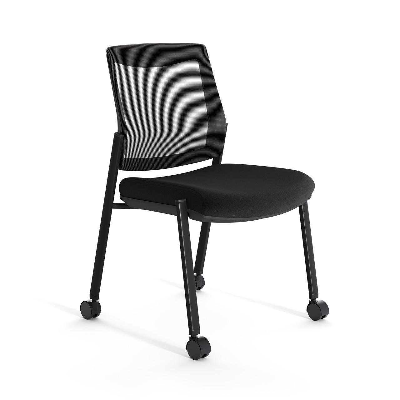  Office Source Duo 2-In-1 Mesh Guest Chair OSSN6009 