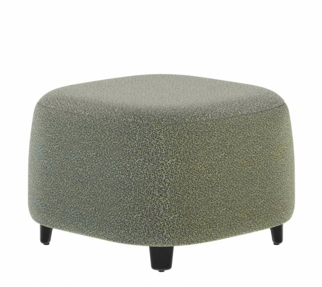 Global Total Office Global Rambler Modular 26.5" x 26.5" Square Ottoman Bench RA2626SQ 