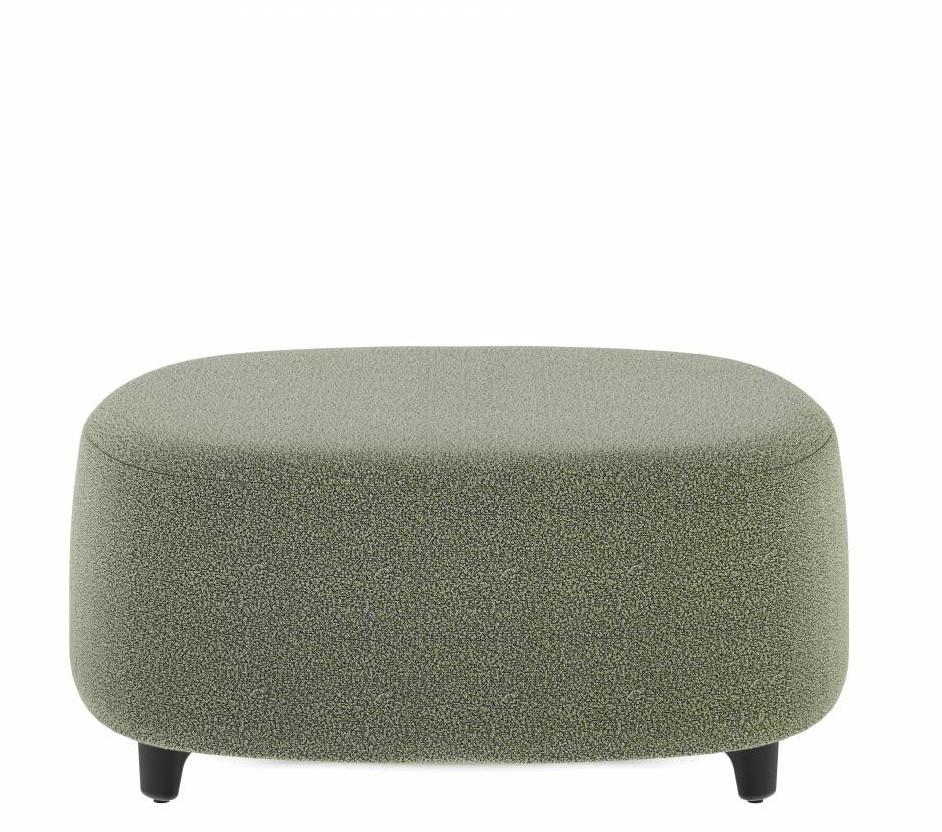 Global Total Office Global Rambler Modular 39" x 39" Square Ottoman Bench RA3939SQ 