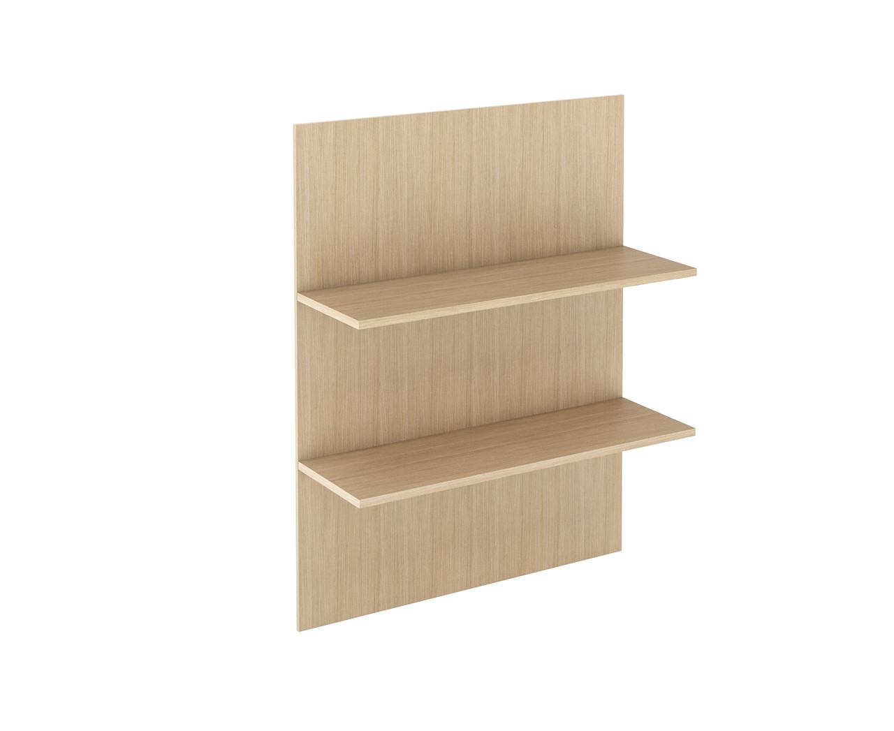 Element Contract Furniture Element Contract STO Casegoods Collection 49"H Wall Panel with Shelves 