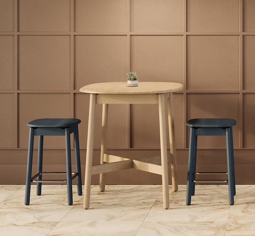  KFI Studios Silva 30"W x 30"D x 36"H Counter Height Table B9900-36 