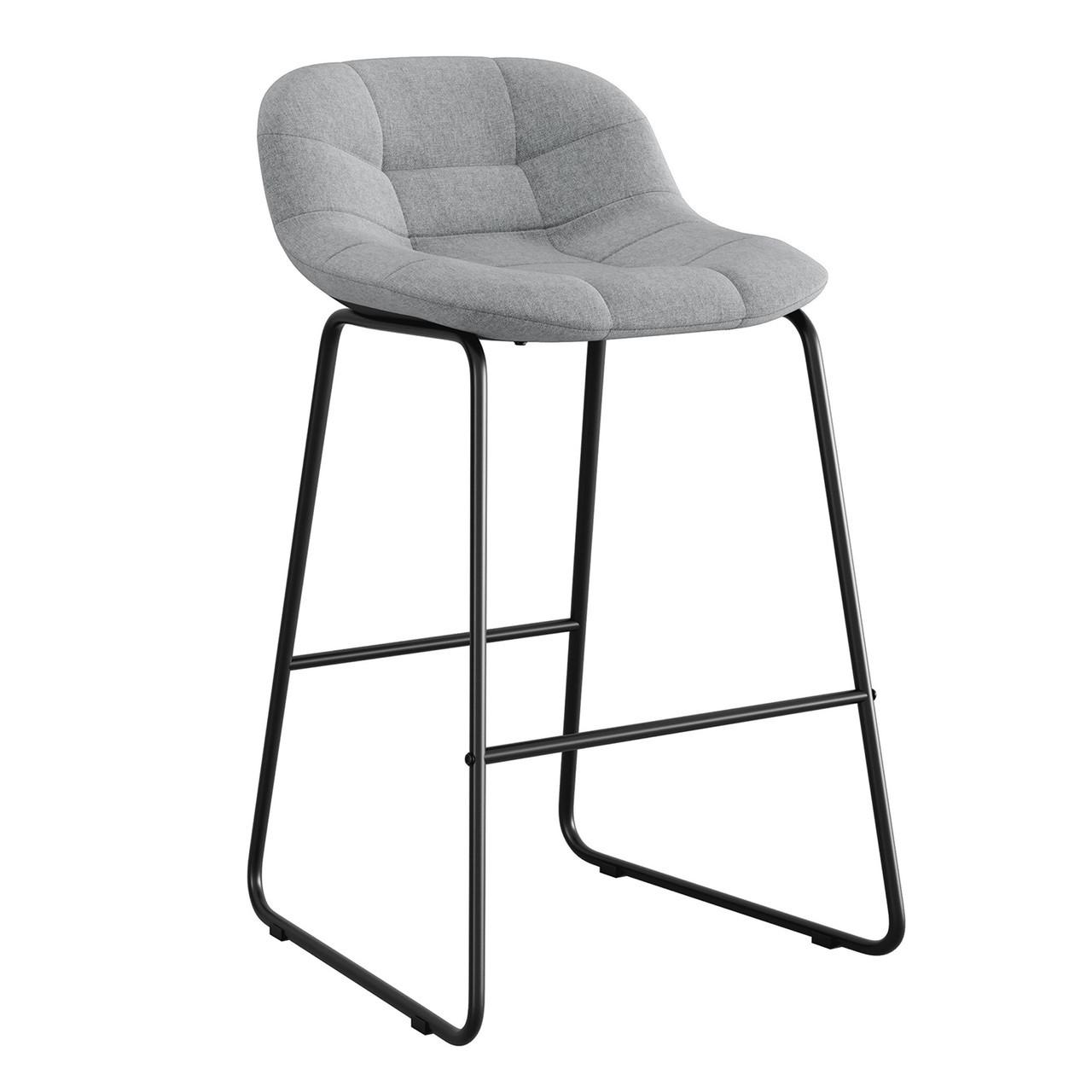  Office Source Jaden Series Half-Back Fabric Stool (2 Pack!) 