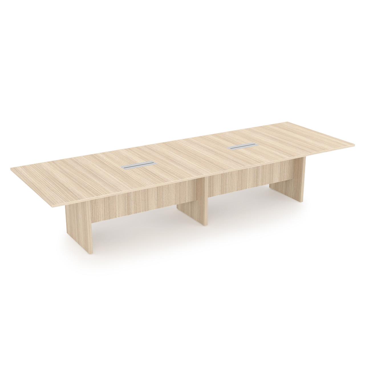  i5 Industries Rayne 12' x 4' Powered Rectangular Conference Table RN-CT144-PW 