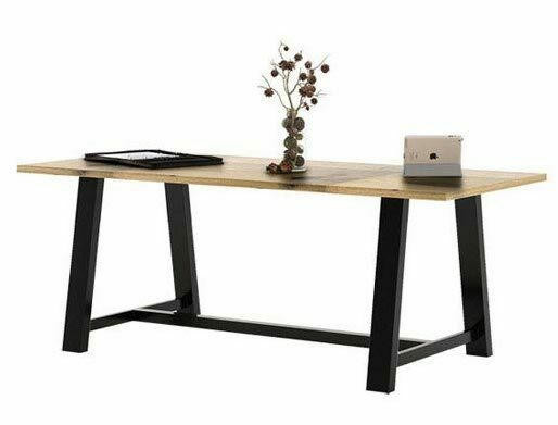 KFI 72"W x 42"D Midtown Solid Wood Top Collaborative Table (Size, Height, & Power Options!)