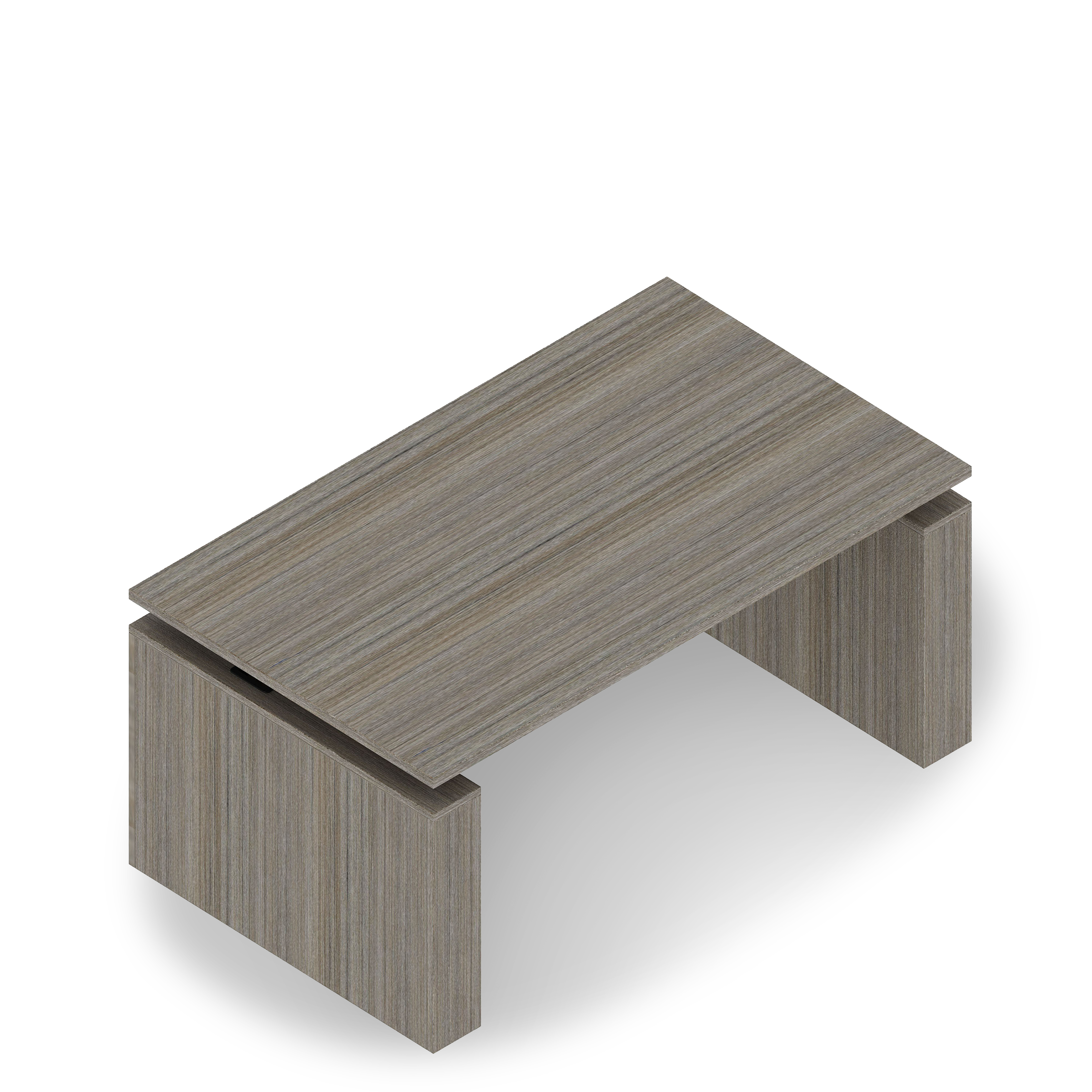 Global Zira Series 34"D Height Adjustable Slim Base Desk (Size Options!)